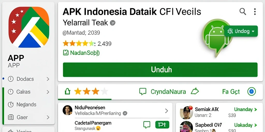 Tampilan antarmuka yang modern dan menarik.