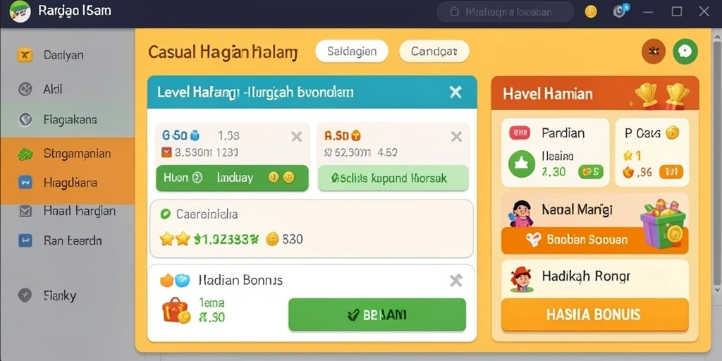Layar awal AGENHOKI yang menarik dan memikat.