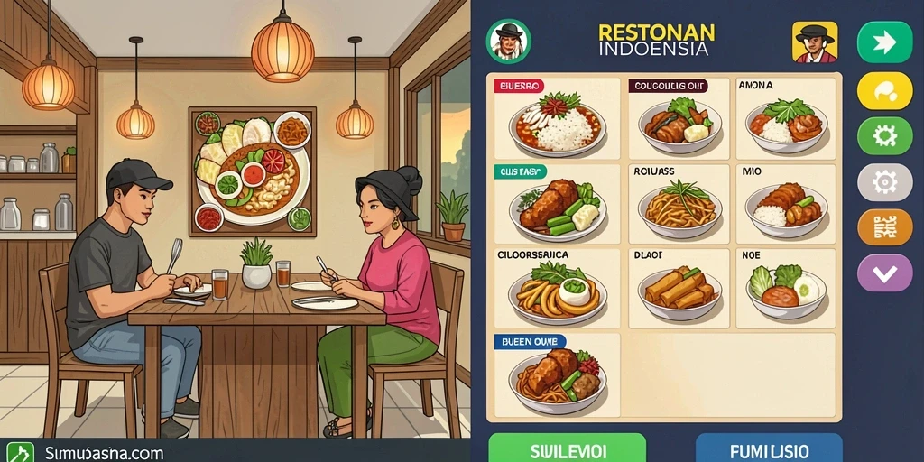 Screenshot menampilkan tampilan antarmuka yang menawan.