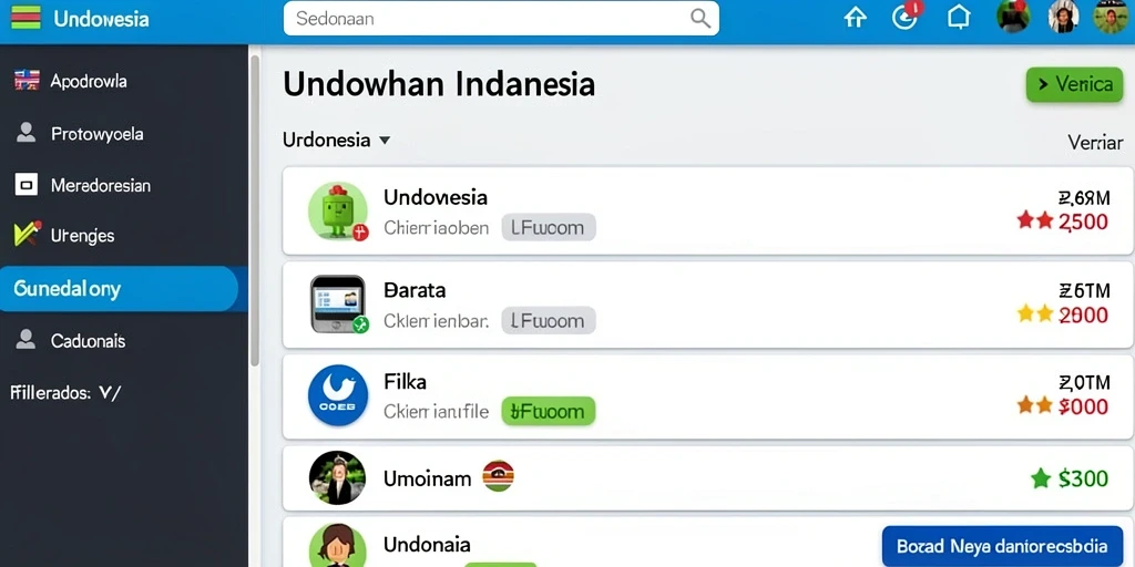 Tampilan awal yang menawan dan mudah dinavigasi.