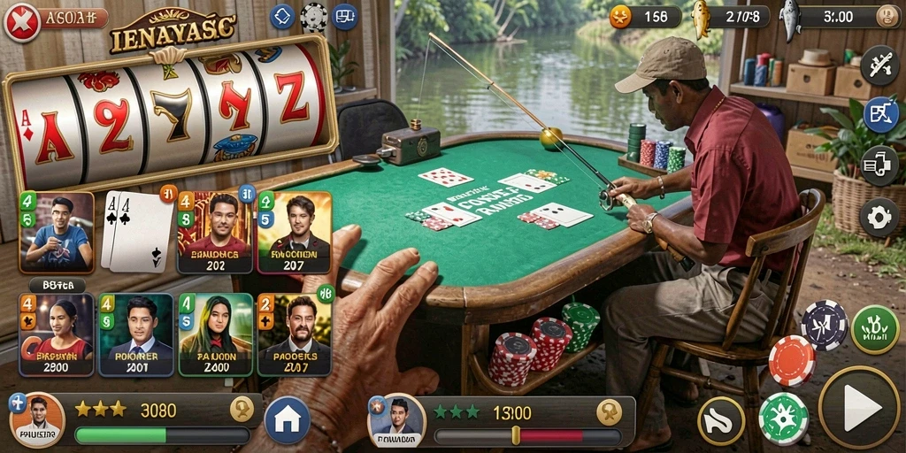 Tampilan awal permainan yang menarik dan memukau.
