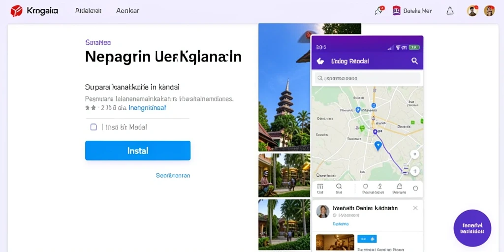 Tampilan antarmuka yang intuitif dan mudah digunakan.