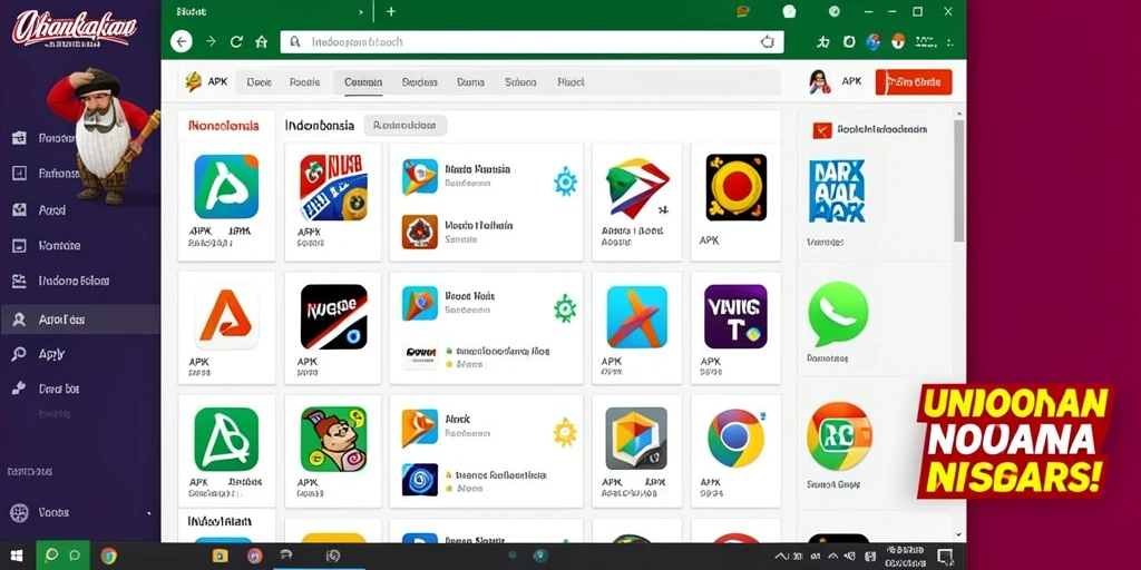 Screenshot menampilkan karakter utama dalam aksi.