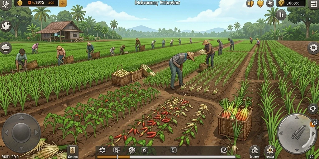 Screenshot menampilkan antarmuka permainan yang intuitif.