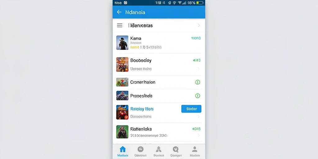 Tampilan antarmuka yang user-friendly dan intuitif.
