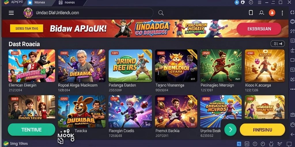 Tampilan antarmuka MIKATOTO yang menarik.