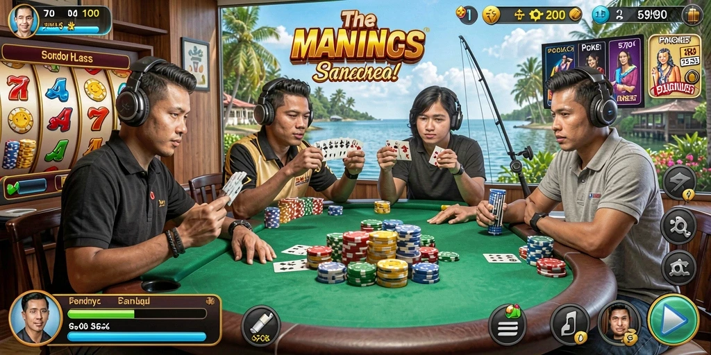 Tampilan menu yang sederhana dan mudah dipahami.