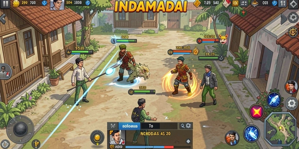Screenshot menunjukkan antarmuka yang menarik dan intuitif.