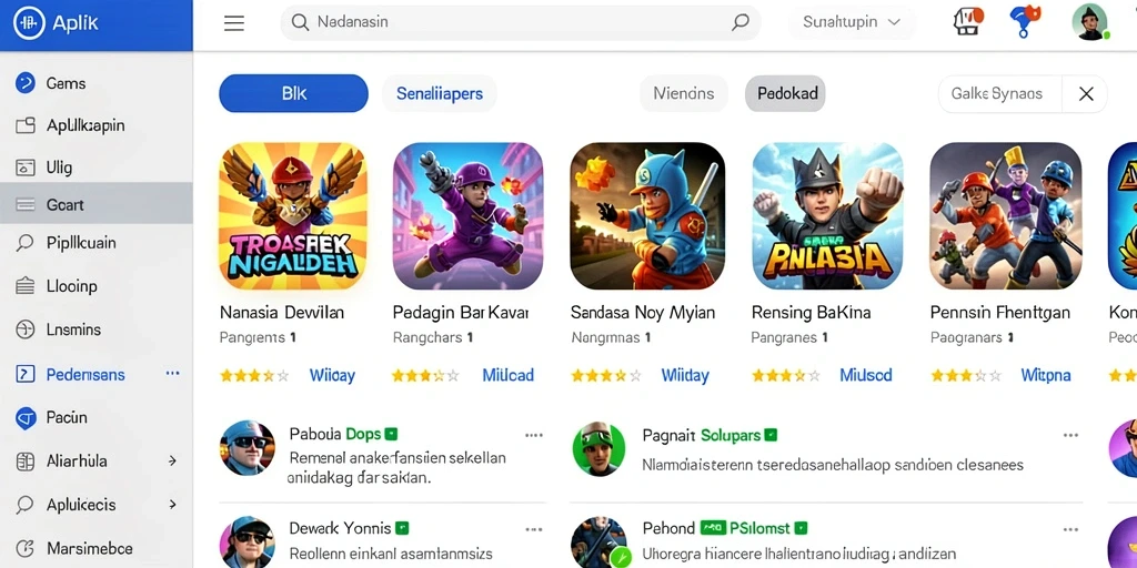 Tampilan antarmuka yang user-friendly dan menarik.