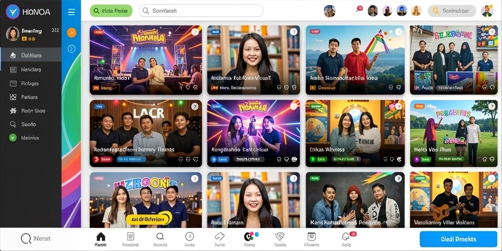 Screenshot memperlihatkan grafis yang memukau dalam permainan.