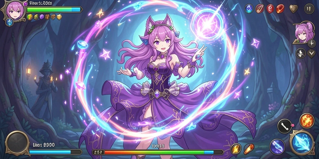 Screenshot menampilkan beragam pilihan tema permainan slot.
