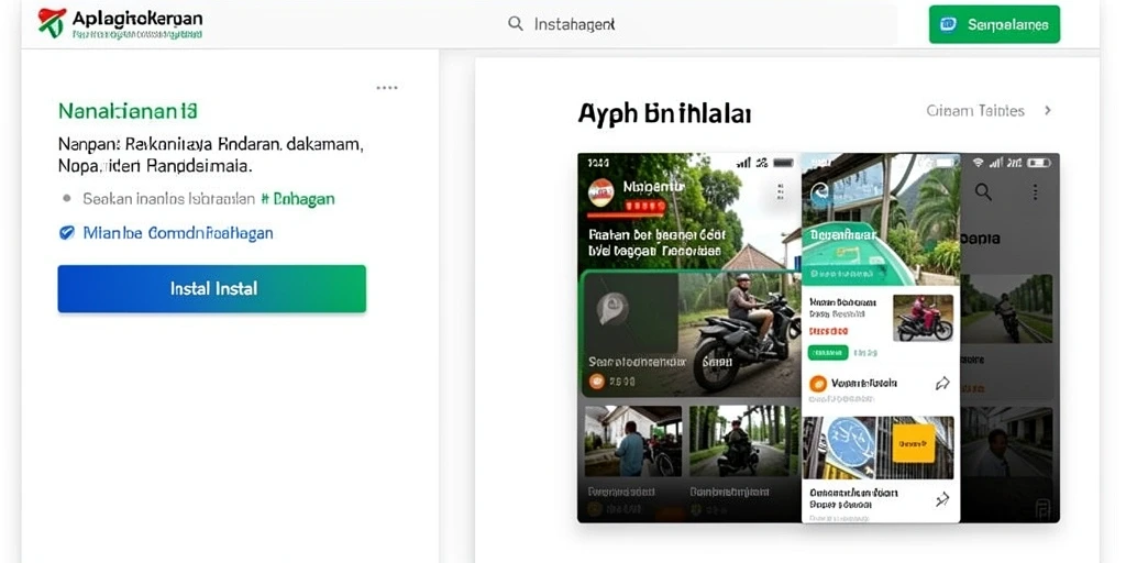 Tampilan antarmuka yang menarik dan mudah digunakan.