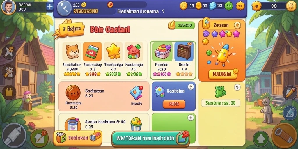 Tampilan antarmuka yang menarik dan user-friendly.