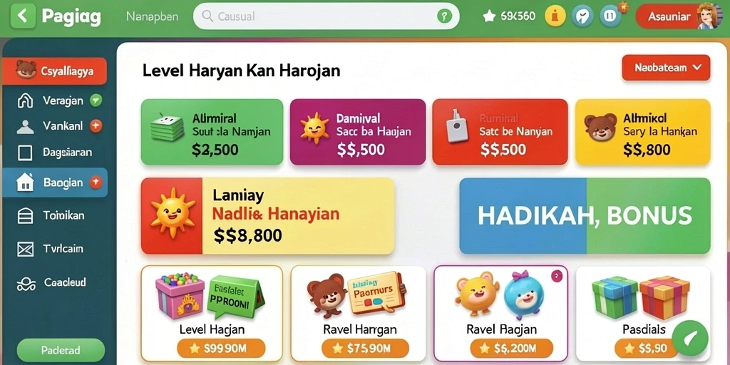 Tampilan antarmuka yang menarik dan mudah digunakan.