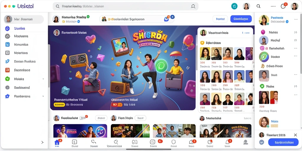 Tampilan antarmuka yang user-friendly dan mudah dinavigasi.