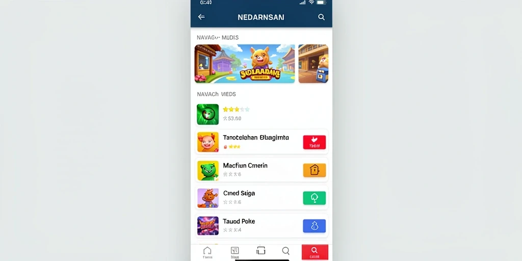 Tampilan antarmuka yang user-friendly.